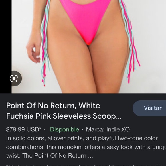 Tassel one piece swimsuit - Picture 6 of 7